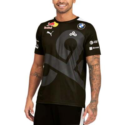 

Puma Cloud9 Crew Neck Replica Мужские Джерси Черный 587757-02, Puma Cloud9 Crew Neck Replica Jersey