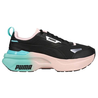 Puma Kosmo Rider Lace Up Gradient Женские черные кроссовки Повседневная обувь 384041-02