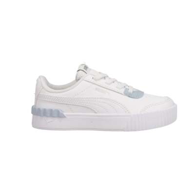 

Puma 374227-04 Infant Boys Carina Lift Ac Кроссовки на шнуровке Повседневная обувь -, Белый, Puma Carina Lift Ac Lace Up