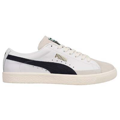 Мужские белые кроссовки Puma Basket Vtg Lace Up Повседневная обувь 374922-13
