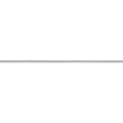 Pre-owned Superdealsforeverything Real 14kt White Gold 1.00mm Octagonal Snake Chain; 20 Inch; Lobster Clasp