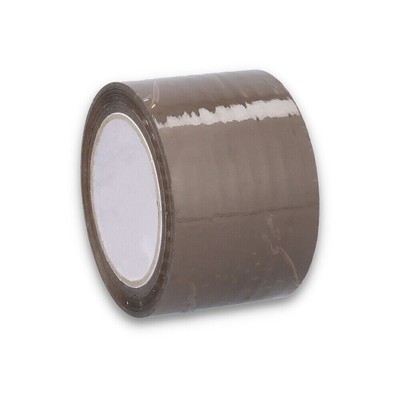 3'' x 110 Yards - 2 Mil - Carton Sealing Packaging Tape - 6 Rls [Tan] + Dispenser