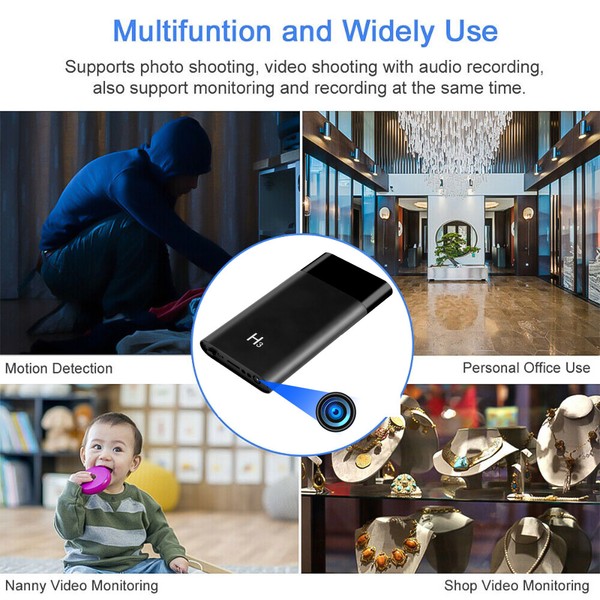 Versatile video recording device for security and monitoring.