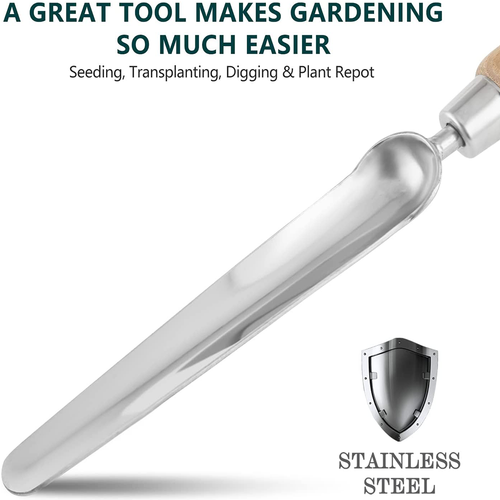 Berry&Bird Garden Seed Planting Shovel Multifunctional Seedling Root Hand Trowel