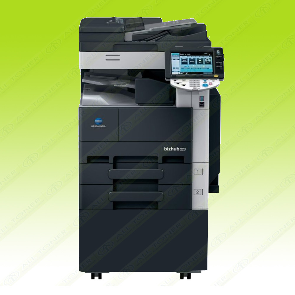 Konica Minolta Bizhub 223 Laser Mono Printer Scanner Copier