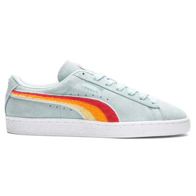 

Puma Suede Classic Pride Мужские синие кроссовки на шнуровке Повседневная обувь 38807601, Синий, Puma Suede Classic Pride Lace Up