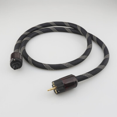 P103 Hifi Audio Figure 8 Female IEC C7 Plug AC Power Cable EU Schuko US Male