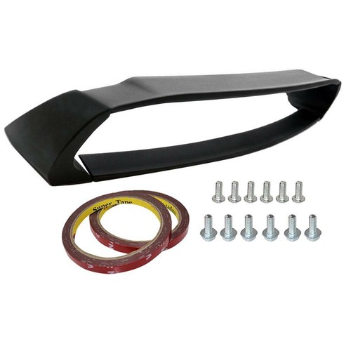 Unpainted Mugen Style RR Rear Trunk Spoiler Wing For 06-11 Honda Civic 4DR Sedan