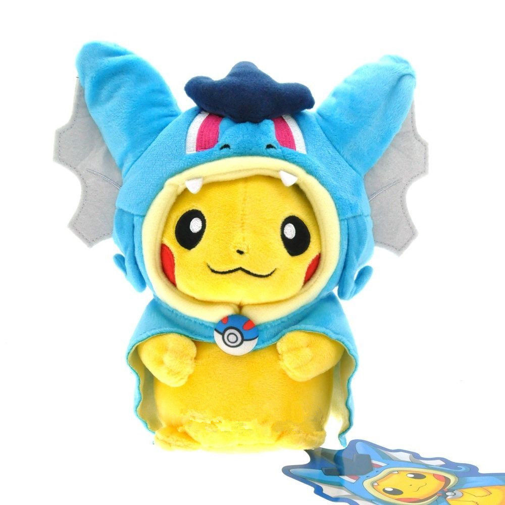 pikachu gyarados plush