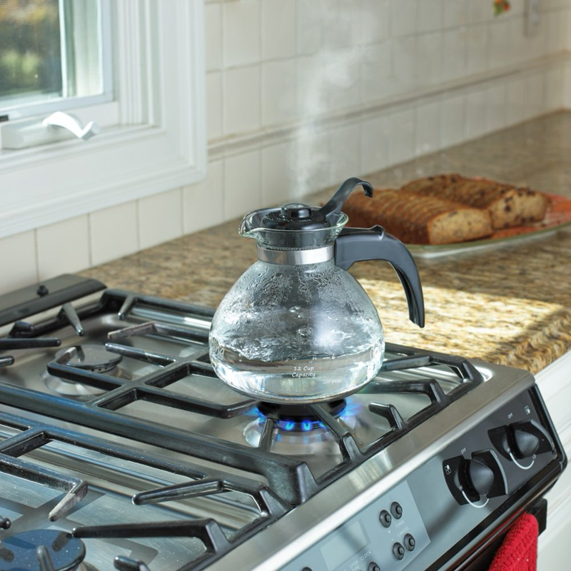 Kettle With Always Cool Handle Dishwasher Safe 12 Cup