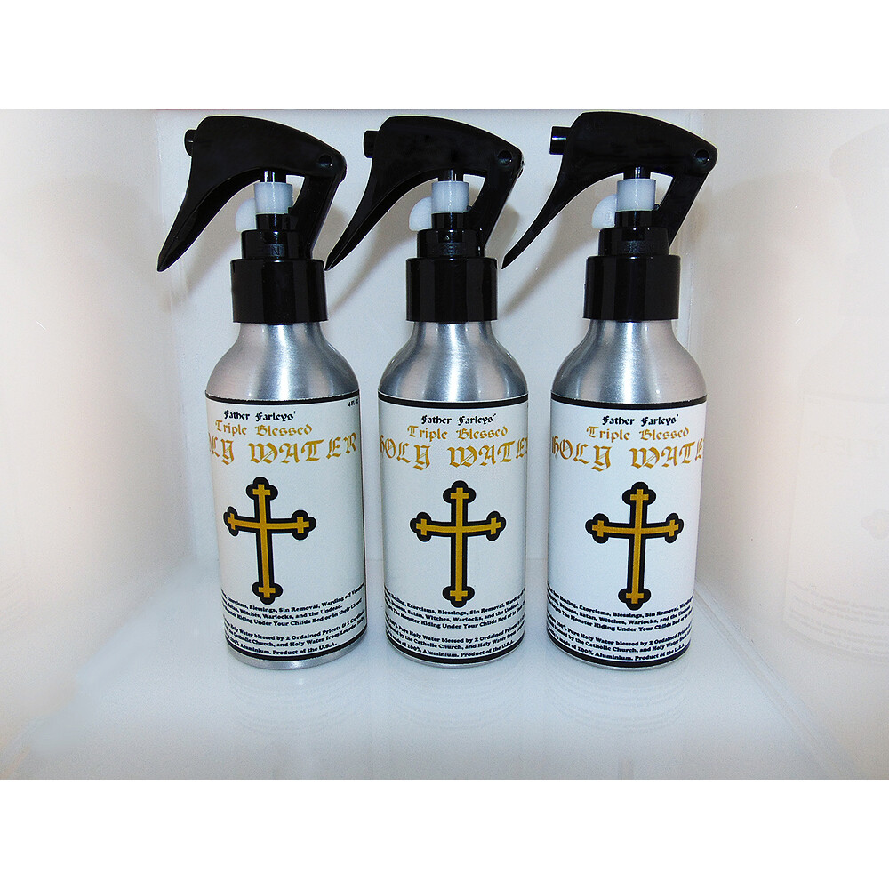 Father Farley's Triple Blessed Holy Water - Free Shipping!