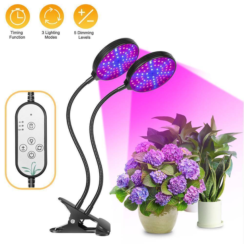 15-60w Waterproof Full Spectrum Led Lamps With Timer