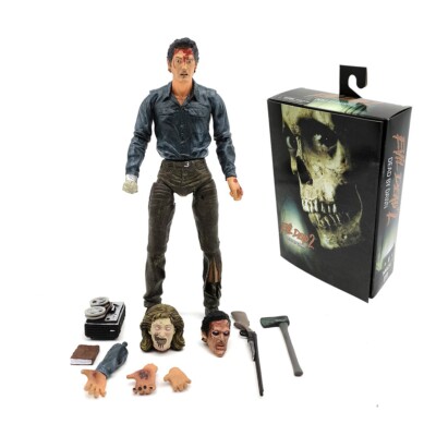 NECA EVIL DEAD 2 Dead By Dawn Ash 7'' Action Figure Model Collect Toy NEW In Box