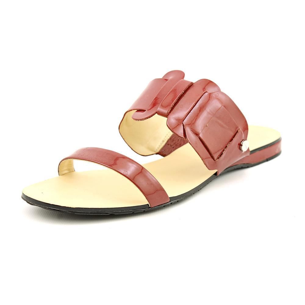 Calvin Klein女式漆皮凉鞋