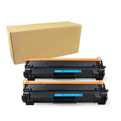 2PK CF248A Toner Cartridge For HP 48A LaserJet Pro M15W M15A MFP M28W /A M29W /A