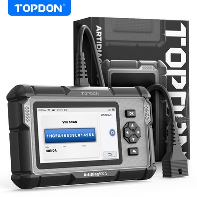 2024 TOPDON AD500S PRO+ OBD2 Scanner Engine ABS AT Car Diagnostic Tool