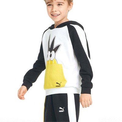 

Пуловер с капюшоном Puma Fruitmates для мальчиков, размер , повседневная верхняя одежда 533905-02, Белый, Puma Fruitmates Pullover Hoodie Youth