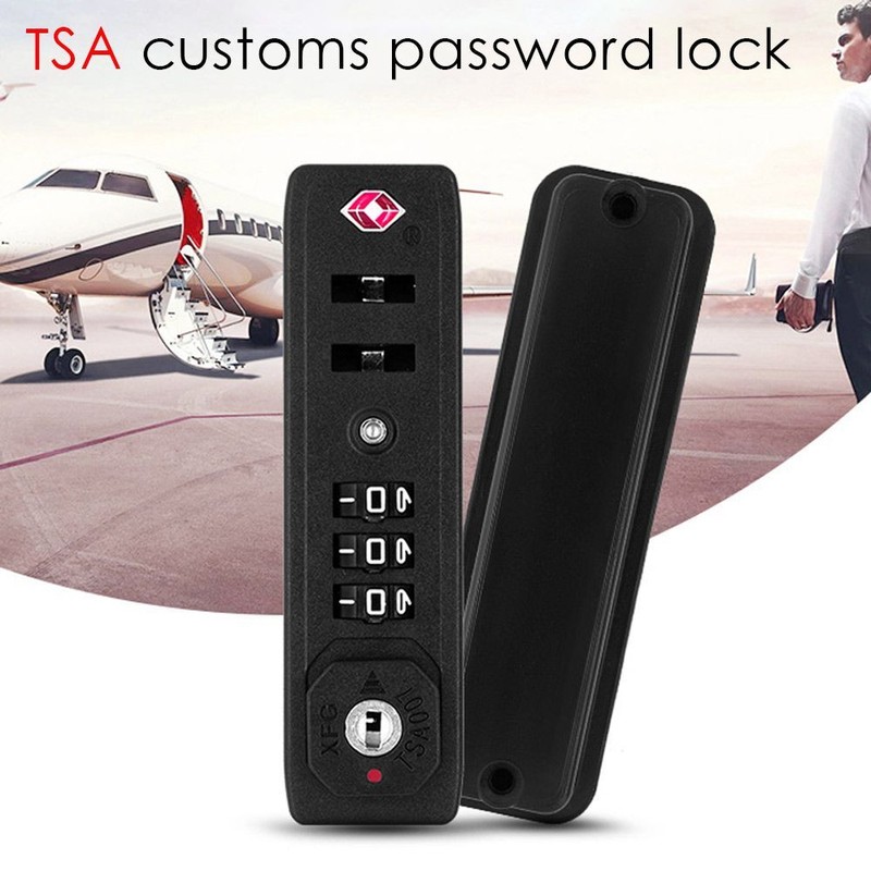 Tsa Customs Lock Tsa007 Safely Code Lock 3 Digit Combination