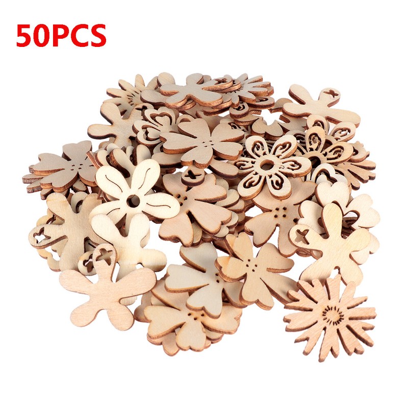 Pendant Handmade Decoration Wood Piece Ornaments Embellishments