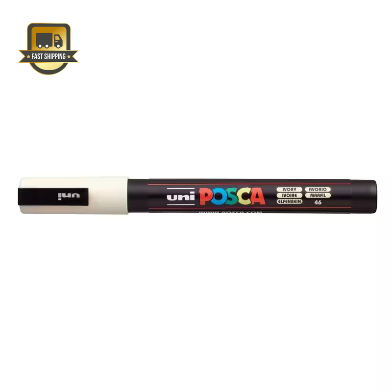 PC-3M Fine Bullet Paint Marker, Ivory