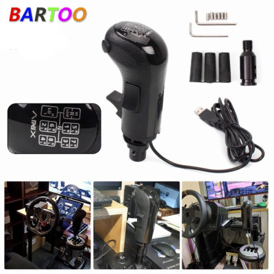 PC/USB Game Gear Shifter Knob for Logitech G29 G27 G25 Thrustmaster TH8A FANATEC
