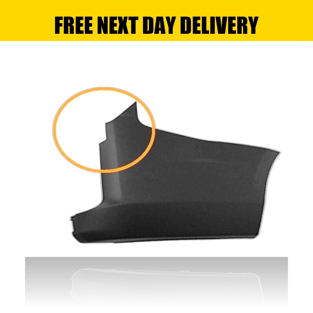 FORD TRANSIT CUSTOM 2012-2023 REAR BUMPER C CORNER TWIN DOOR  RH RIGHT SIDE O/S