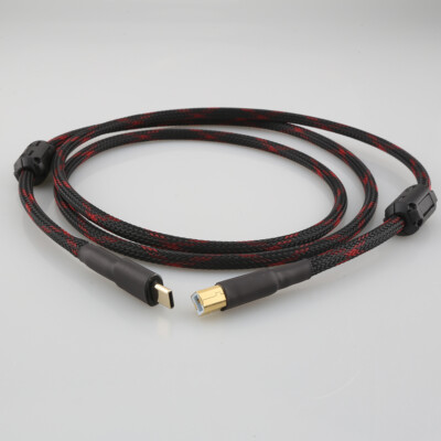 HiFi USB C To B Cable USB Type C To B Audio Data Cable 5N DAC otg macbook Cable