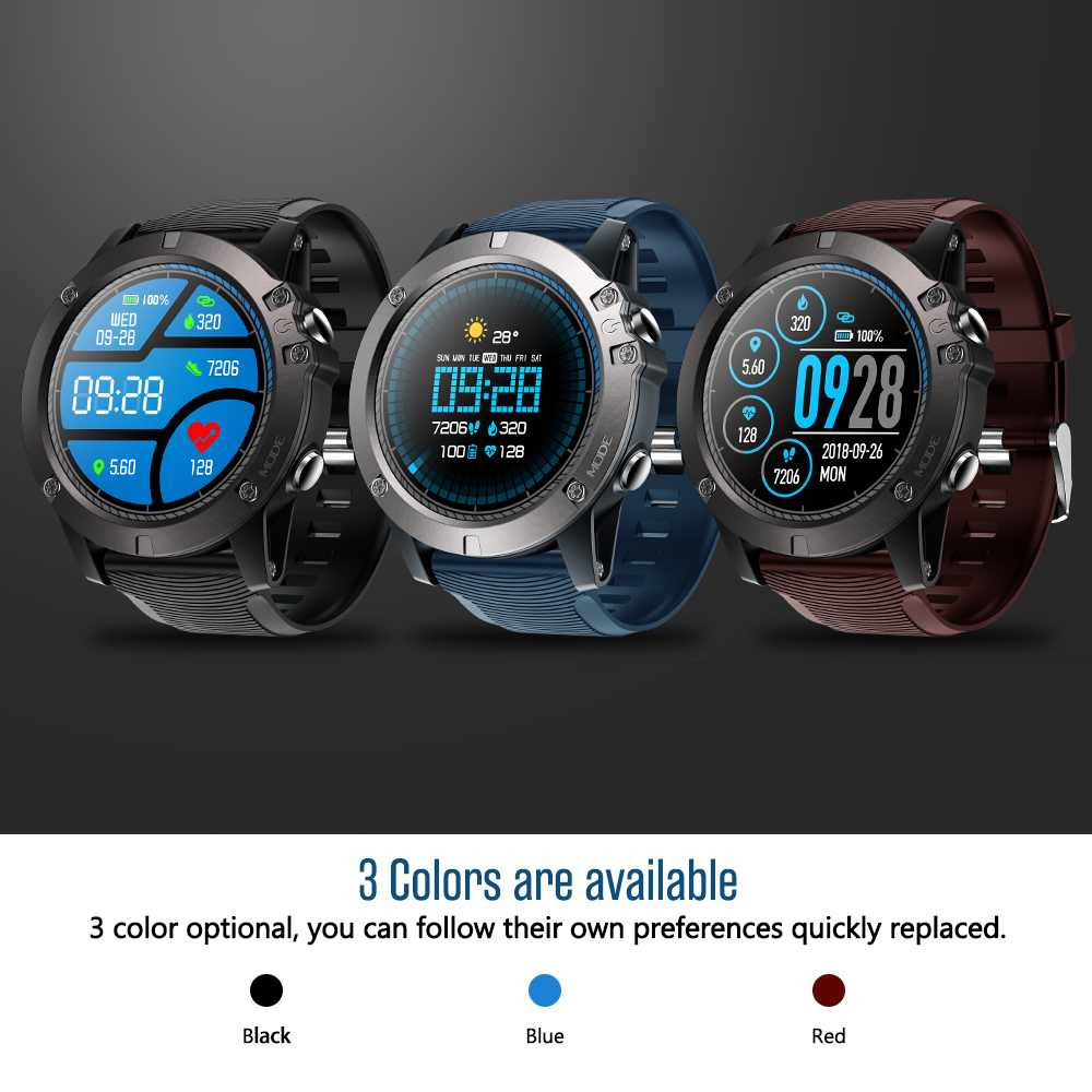 Smart Watch Tactical V5 Touchscreen Smart Watch Herzfrequenz Sport Tracking T8R3 | eBay