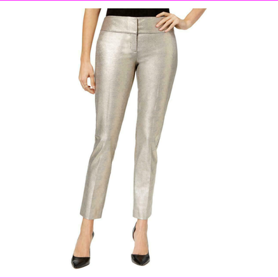 alfani slim leg tummy control pants