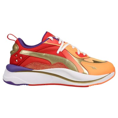 

Puma RsCurve I Am Brave Женские кроссовки на шнуровке Размер 9 M Повседневная обувь 387125-01, Красный, Puma RsCurve I Am Brave Lace Up