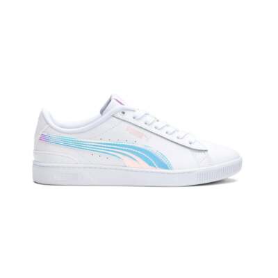 Puma Vikky V3 Twinkle Lace Up Молодежные девушки Белые кроссовки Повседневная обувь 38543701