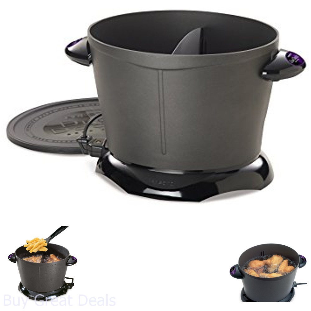 Unique Dual Daddy New Deep Fryer Temperature Maintained NonStick Fry