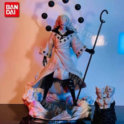 12'' Madara Uchiha Six Paths Action Figure Naruto Toy Gift Anime Room Decor