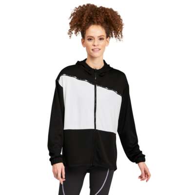 

Puma Ultra Knit Training Jacket Womens Black, White Пальто Куртки Верхняя одежда 5202, Puma Ultra Knit Training Jacket