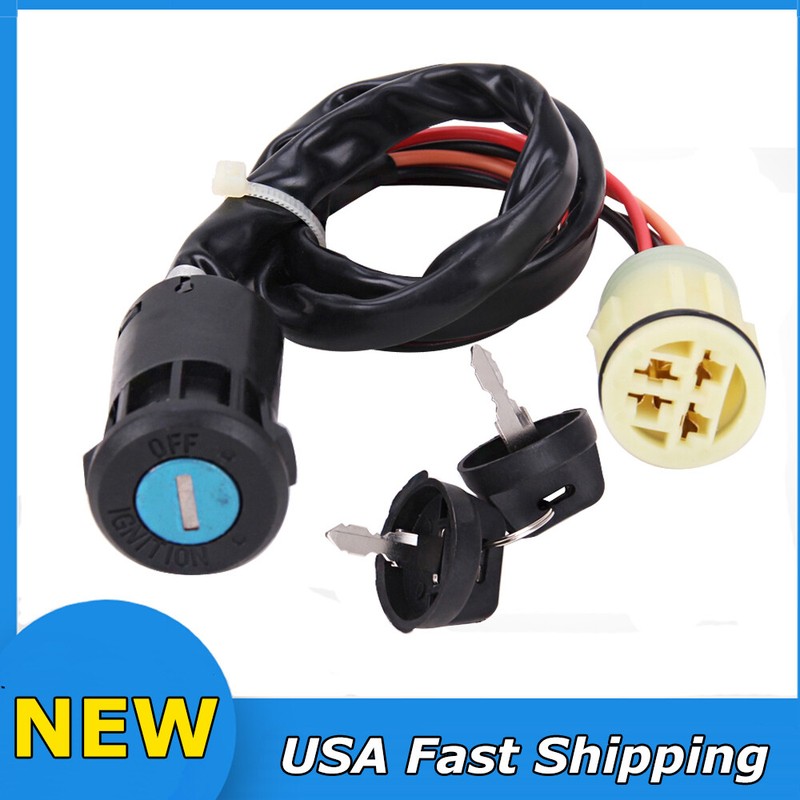 Ignition Switch Key For Honda Rancher 420 TRX420 Foreman 500 TRX500