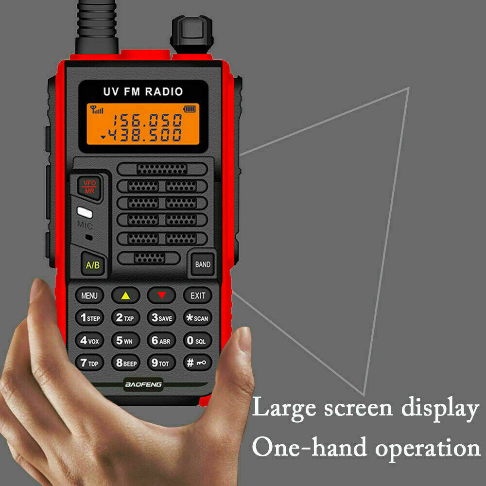 BAOFENG X5 PLUS 20W DUALBAND VHF/UHF WALKIE TALKIE LONG RANGE TWO WAY