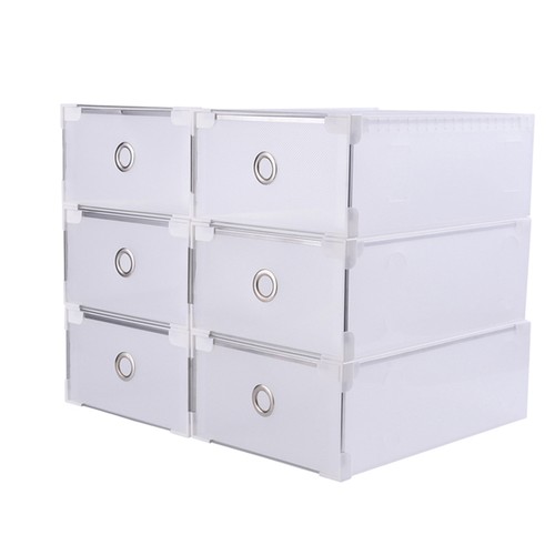 20 Set Schublade Schuhbox stapelbare Schuhkarton Schuhaufbewahrung shoe