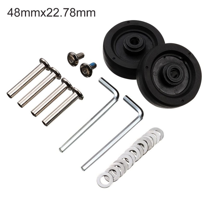 Axles Caster Wheel Repair Kit Replace Wheelsfor Luggage with Directional Wheel