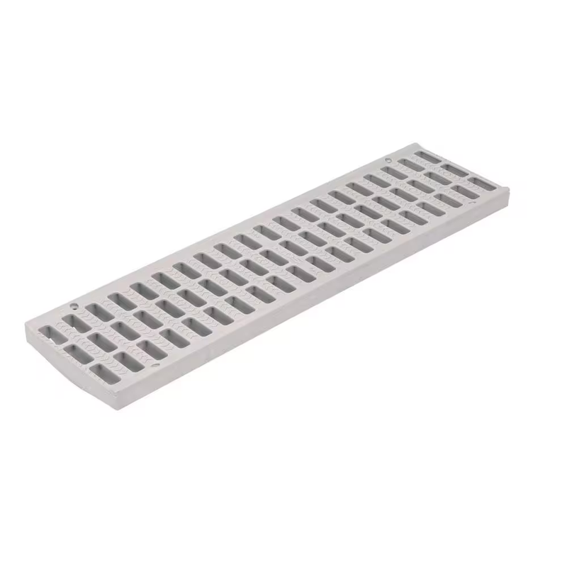 NDS Channel Drain Grate 5 Inch Pro Series Trench Drain Cover HDPE Black Outdoor