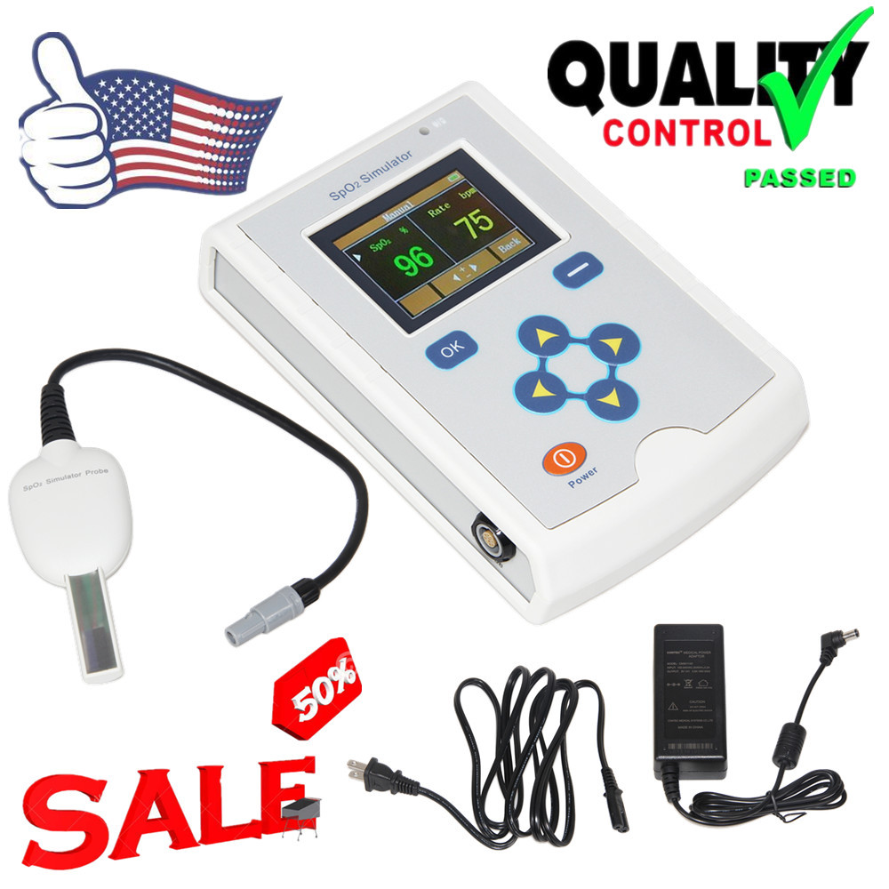 NEW CONTEC MS100 SpO2 PR Blood Oxygen Simulator Pulse Oximeter Accuracy