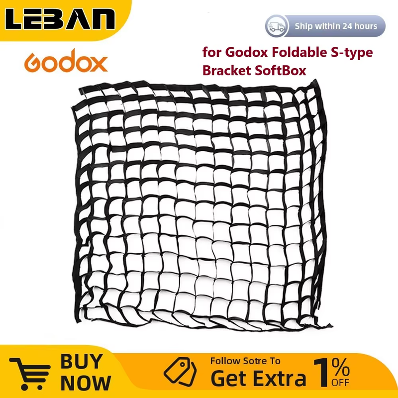 Honeycomb Grid 40x40cm 50x50cm 60x60cm 80x80cm for Foldable S-type Bracket Soft