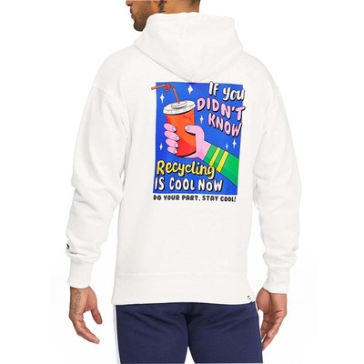 

Puma Downtown Graphic Pullover Hoodie Mens Size  Повседневная верхняя одежда 530738-02, Белый