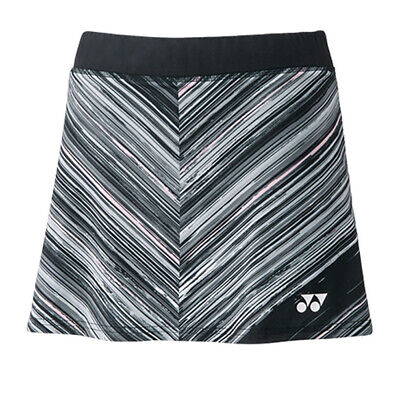 Yonex Women's Tennis Skirt Clothing Black Racket Racquet 2022 US OPEN 26081EX
