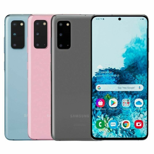 Samsung Galaxy S20+ 5G 青色 本体 Amazon.com: Samsung Galaxy S20+ Plus 5G Enabled 128GB Aura