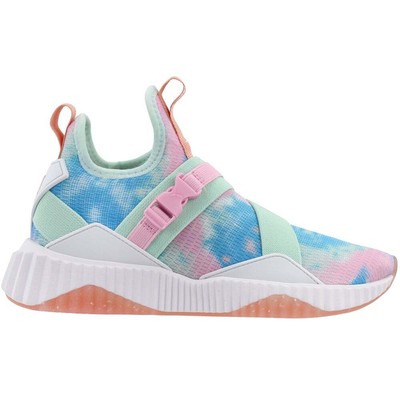 

Кроссовки Puma Defy Mid Multi Youth Girls Size 7 M Спортивная обувь 192869-01, Синий, Puma Defy Mid Multi Youth