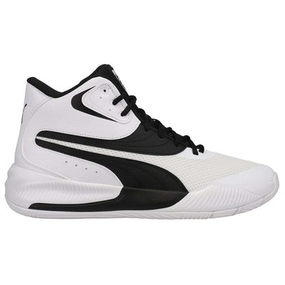 

Мужские белые кроссовки Puma Triple Mid Basketball Athletic Shoes 376451-07, Белый, Puma Triple Mid Basketball