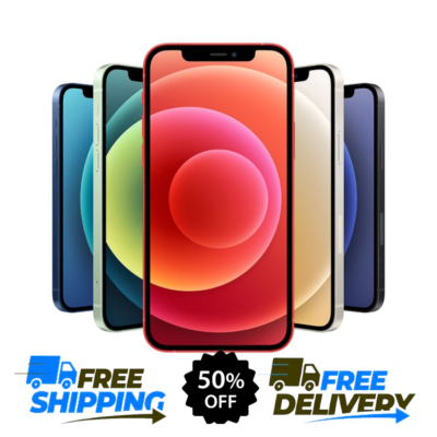 Apple iPhone 12 128/64GB Blue|Green|White GSM Unlocked Verizon