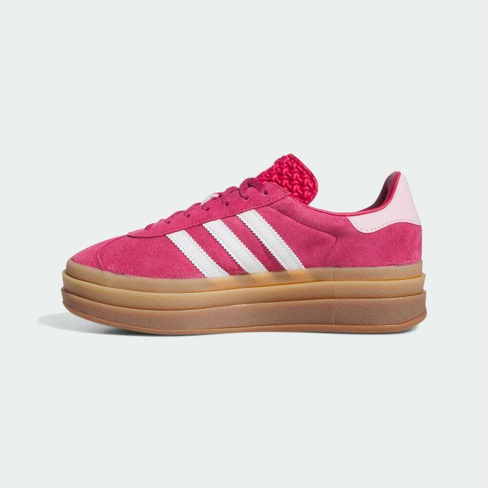 Pre-owned Adidas Originals Gazelle Bold Wild Pink White Women's Size Id6997 In Wild Pink / Footwear White / Clear Pink