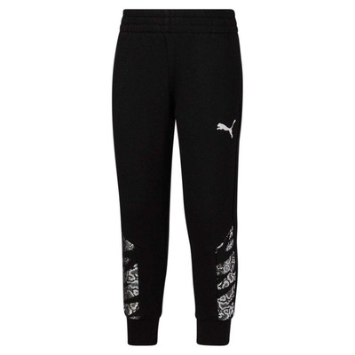 Puma Untamed Jogger Youth Boys Black Casual Athletic 858275-01