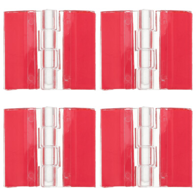 4PCS Acrylic Self-adhesive Hinges Replacement Multi-functional Flexible Hinges